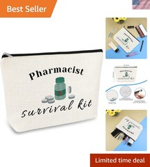 Charming Cosmetic Pouch for Pharmacy Graduates – Ideal for Makeup & Essentials