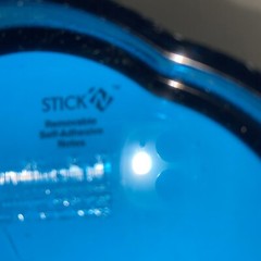 LIPITOR Drug RepAdvertising Sticky Note Pad Blue Acrylic Holder Pharmacy 2004