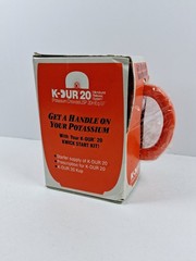 Vintage 1992 Key Pharmaceuticals K-Dur 20 Potassium Replenishment Mug NEW