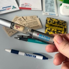 Vintage Pharmaceutical Advertising Pen Promotional Office Supply Lot Allegra