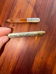 Very Rare Resinol Ointment, Skin Health Advertisement, Shaving Stick, USA Pencil