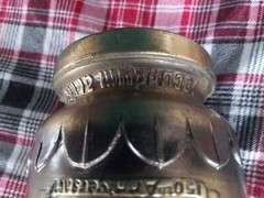 150th Anniversary Brass Mortar & Pestle-Coricidin (OC) Schering Established 1820