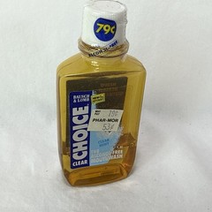 bausch & lomb Clear Choice Mouth Wash Clear Mint Vintage Extremely Rare New Old