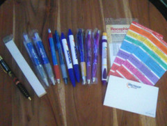 Pharmaceutical Drug Rep HUGE LOT VIAGRA 15 PENS NOTE PAD, EKG CARDS, DOSING CARD