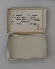 (2) Whitlock’s Pharmacy Prescription Pill Box – Spokane WA
