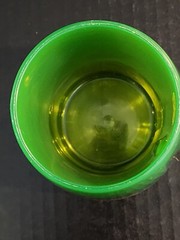 Pharmaceutical Drug Symbicort Green Plastic Beer Mug Cup Advertising Thumb Rest