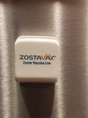 Zostavax Zoster Vaccine Live Clip Magnet Medical Rep Swag Promotional Tchotchke