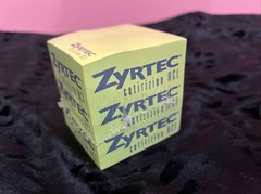 ZYRTEC Post It Notes Advertising Pharmaceutical Block Promo