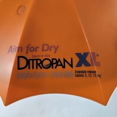 Ditropan XL Pharmaceutical Drug Rep Promo Wall Clock Umbrella Design Tested