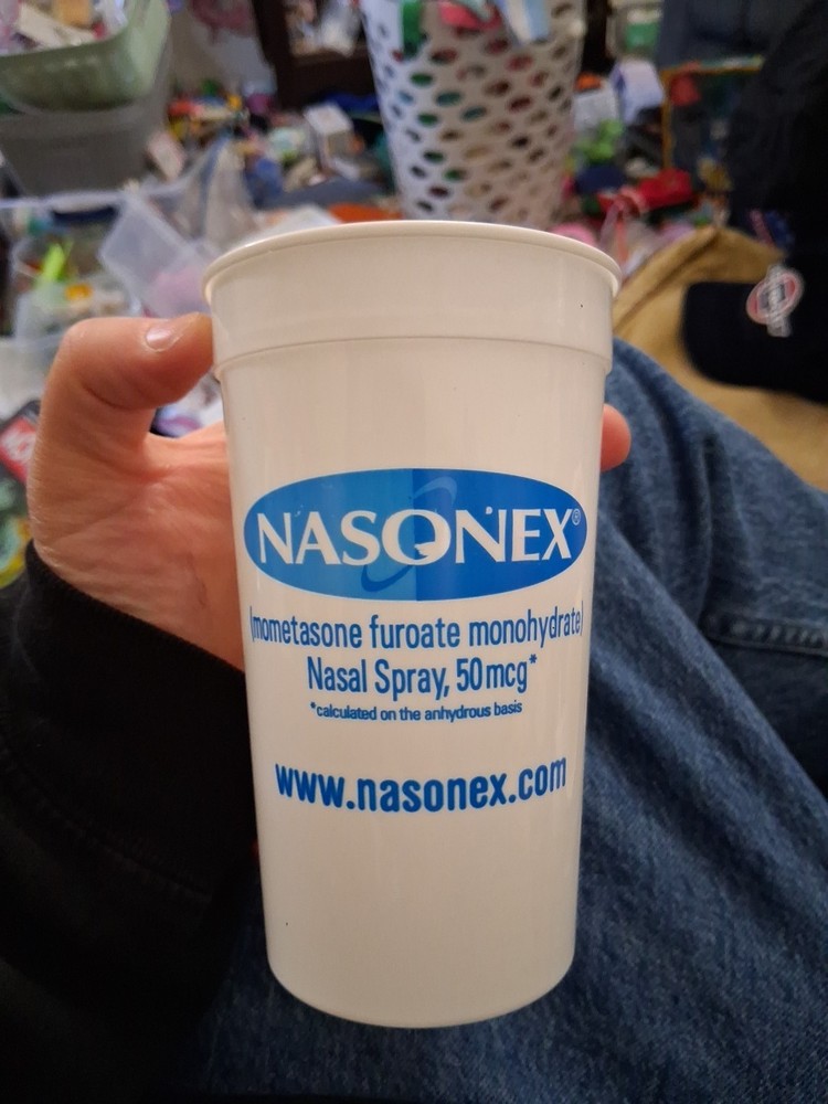 Nasonex Bug Bee Fly Plastic Cup