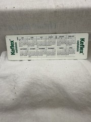 1983-84 Keflex Cephalexin medicine advertising 6″ plastic ruler
