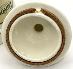 Vintage Darvocet-N 100 Apothecary Jar Lid Lofisa Mexico Darvon Compound 65