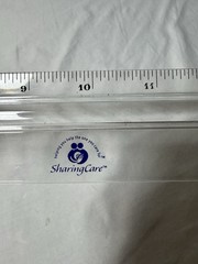 Drug Rep Pharmaceutical Reminyl Galantamine Clear Plastic Ruler Collectible