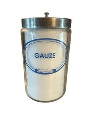 Medical Apothecary Jar Canister for Gauze by Grafco