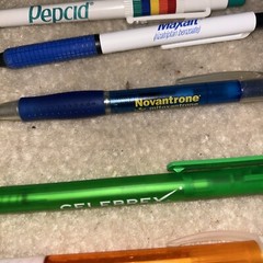 Lot of 18 Pharmaceutical drug rep pens. Viagra. Norvasc. Lipitor. Zocor. Pfizer