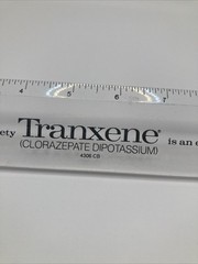 VINTAGE TRANXENE PHARMA COLLECTIBLE RULER DRUG REP PROMO VINTAGE SWAG