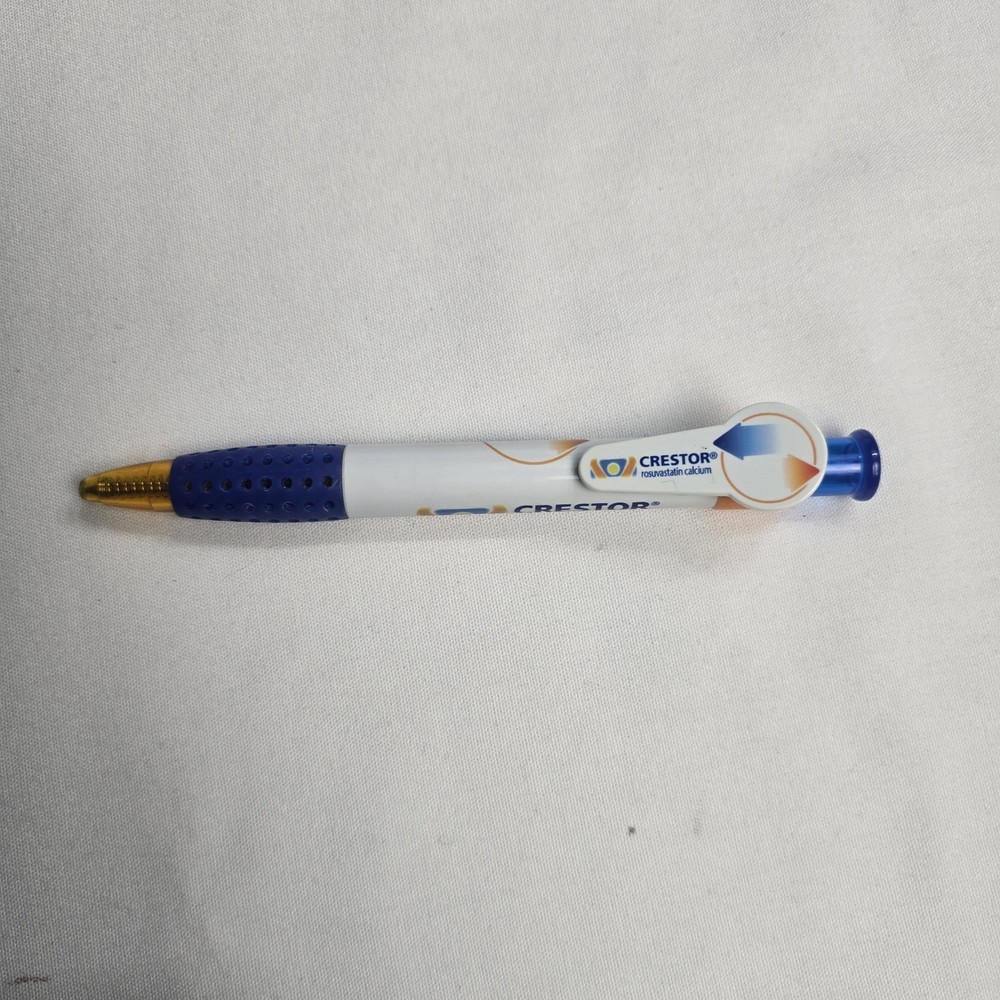Crestor Drug Rep Pharmaceutical Advertising Writing Pen