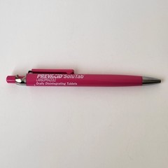 Prevacid Solutab Pink Pen Pharmaceutical Drug Rep Promo Collectible Advertising
