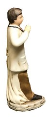 Vtg 1970s Ayerst Bisque Porcelain Doctor 5”T Figurine Pharmaceutical Promotion