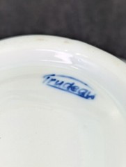 Trudeau Mortar Pestle Pharmacy Apothecary Porcelain Ceramic
