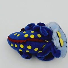 Protonix Gerdie Mascot Plush 6 Inch Blue Yellow Fabric Drug Rep Dragon Toy Stuff