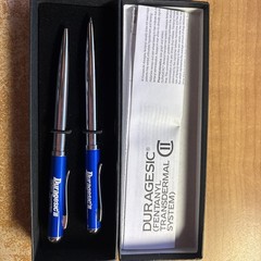 DRUG REP PENS DURAGESIC (Fentanyl Transdermal System) Metal RARE!! New W/ Box