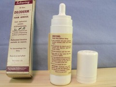 Vintage SCHERING DILODERM Skin Spray 586