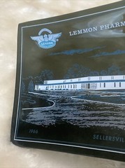 Pharmacy Advertising Tray 1966 Lemmon Pharmacal Co. Sellersville Pennsylvania