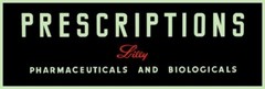 Prescriptions – Lilly Pharmaceuticals New Metal Sign: 6 x 18 – Free Shipping