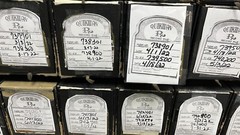 Quickway RX Record File Box Vintage Pharmacy Drug Package Inc O’Fallon Missouri