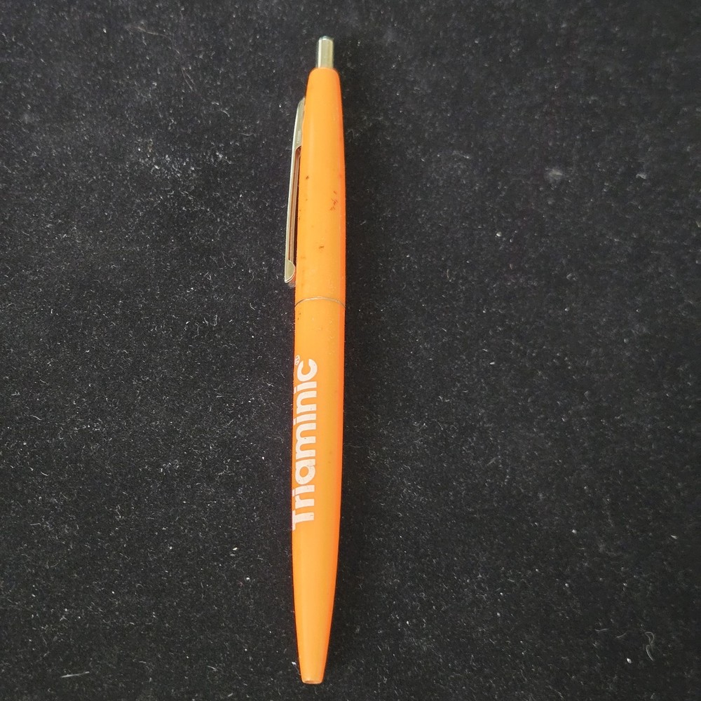 Vintage TRIAMINIC Pharma Drug Rep Advertising Doctor BIC CLIC Pen