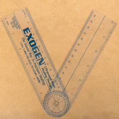 Drug Rep Pharmaceutical Promo Exogen Advertising Angle Measurement Ruler