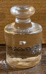Vintage Clear Glass Laboratory Apothecary Scale Weights 1kg to 50gm Set Of 5