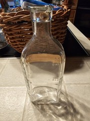 Vtg 12oz Apothecary Bottle Of CARBON DISULPHIDE, CINCI ECONOMY DRUG CO., NICE!!