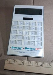 Benicar Tablets HCT Drug Rep Solar Calculator. TESTED! READ!