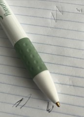 Rare SARAFEM Eli Lilly Medical Drug Rep Pharmaceutical Pen White Green PMDD