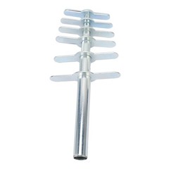2PCS Cork Borer Stainless Steel Manual Cork Rubber Stopper Borer Tool For