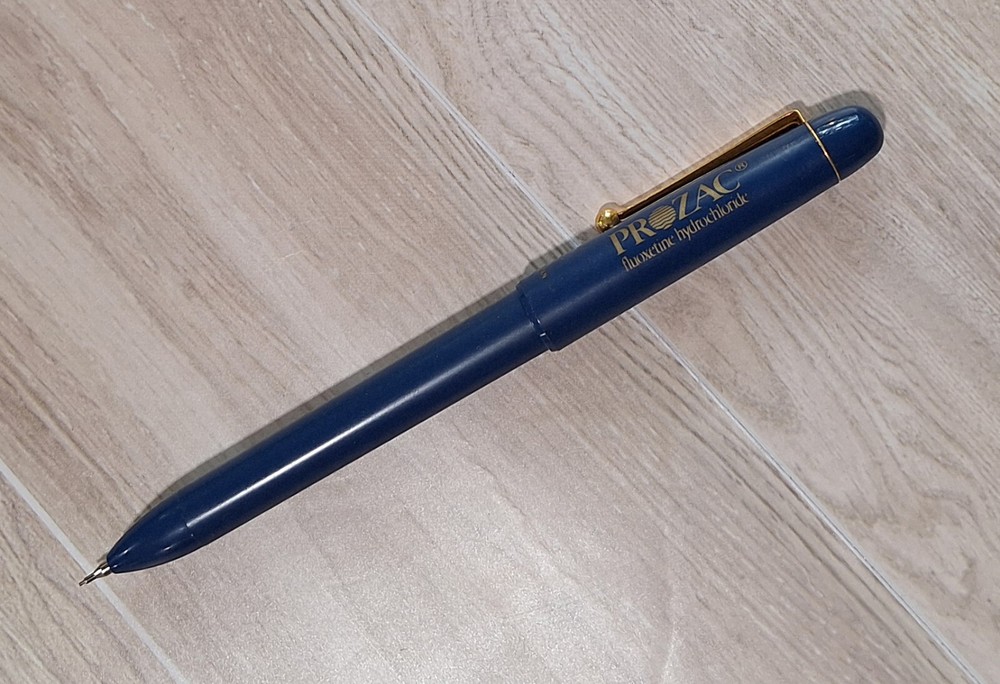 Prozac Mechanical Pencil Pharmaceutical Drug Rep Advertising Swag