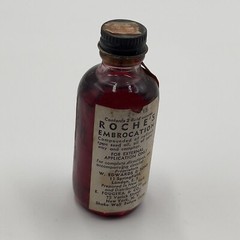 RARE Vintage Roche Full Embrocation Bottle 2fl oz