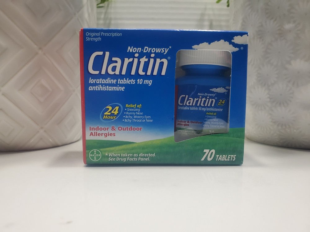 Claritin ~ Non Drowsy Allergy 10mg Tablet – 70 Count ** PLEASE READ **