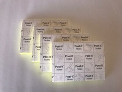 Lot of 4 Note Pads Sticky Post It Pravachol Promotional Pharmaceutical Drug 4×3’
