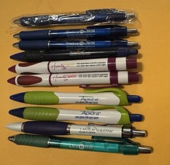 Insulin Lot of 10 Pharmaceutical Promo Pen NovoLog Humalog Apidra Lantus Levemir