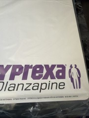 Zyprexa Clipboard 1999 Drug Rep Promo New In Plastic