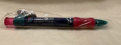 VTG SEROQUEL „S“ LOGO PLASTIC PEN PHARMA PROMO REP LOGO ADVERTISING NEW NOS
