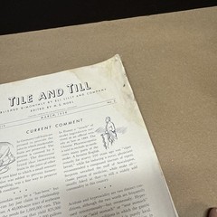 Tile And Till Magazine Eli Lilly And Company March 1938 Indianapolis Indiana