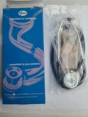 Unopened Pfizer Cardura vintage stethoscope