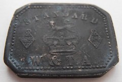 Victorian Two Drams Apothecary Weight Standard W&TA