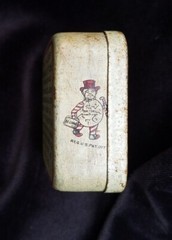 Old Medicine Tin Partola Doctor Candy Antiseptic Mint Laxative Jersey City NJ