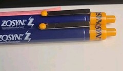 2 Zosyn IV 3.375g Flashlight Pharmaceutical Drug Rep Promotional Gift Tested