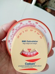 Vintage BMI Calculator/Refrigerator Magnet
